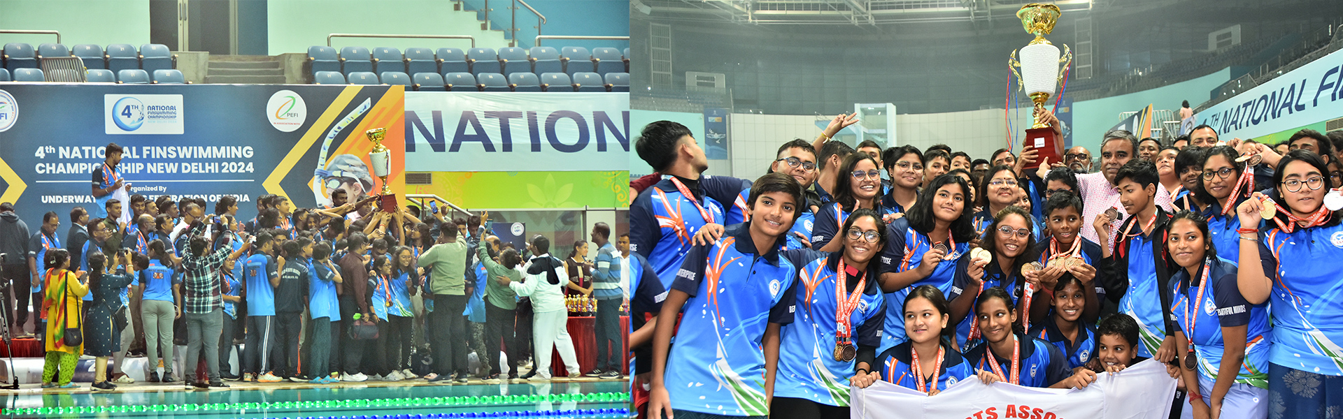 4th National Finswimming Delhi 2025
