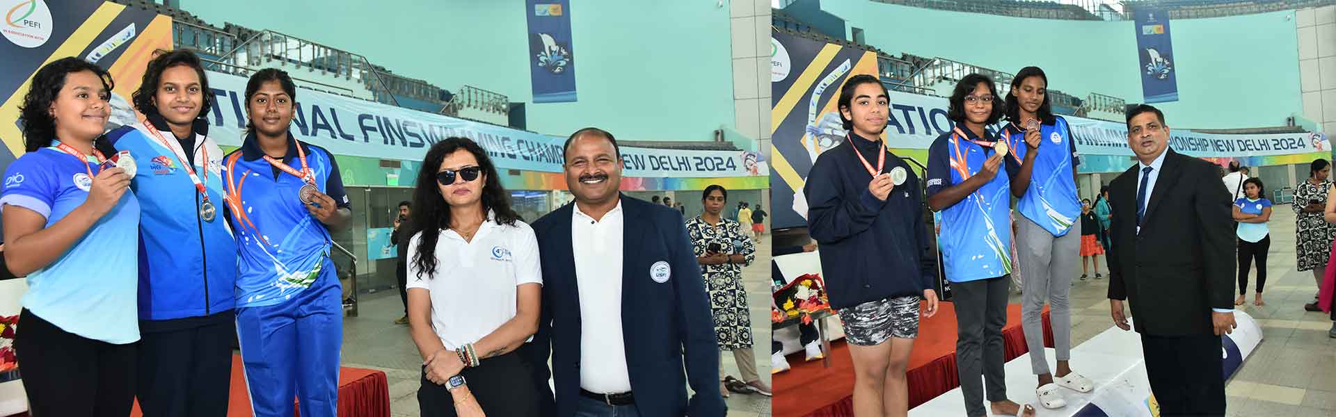 4th National Finswimming Delhi 2024